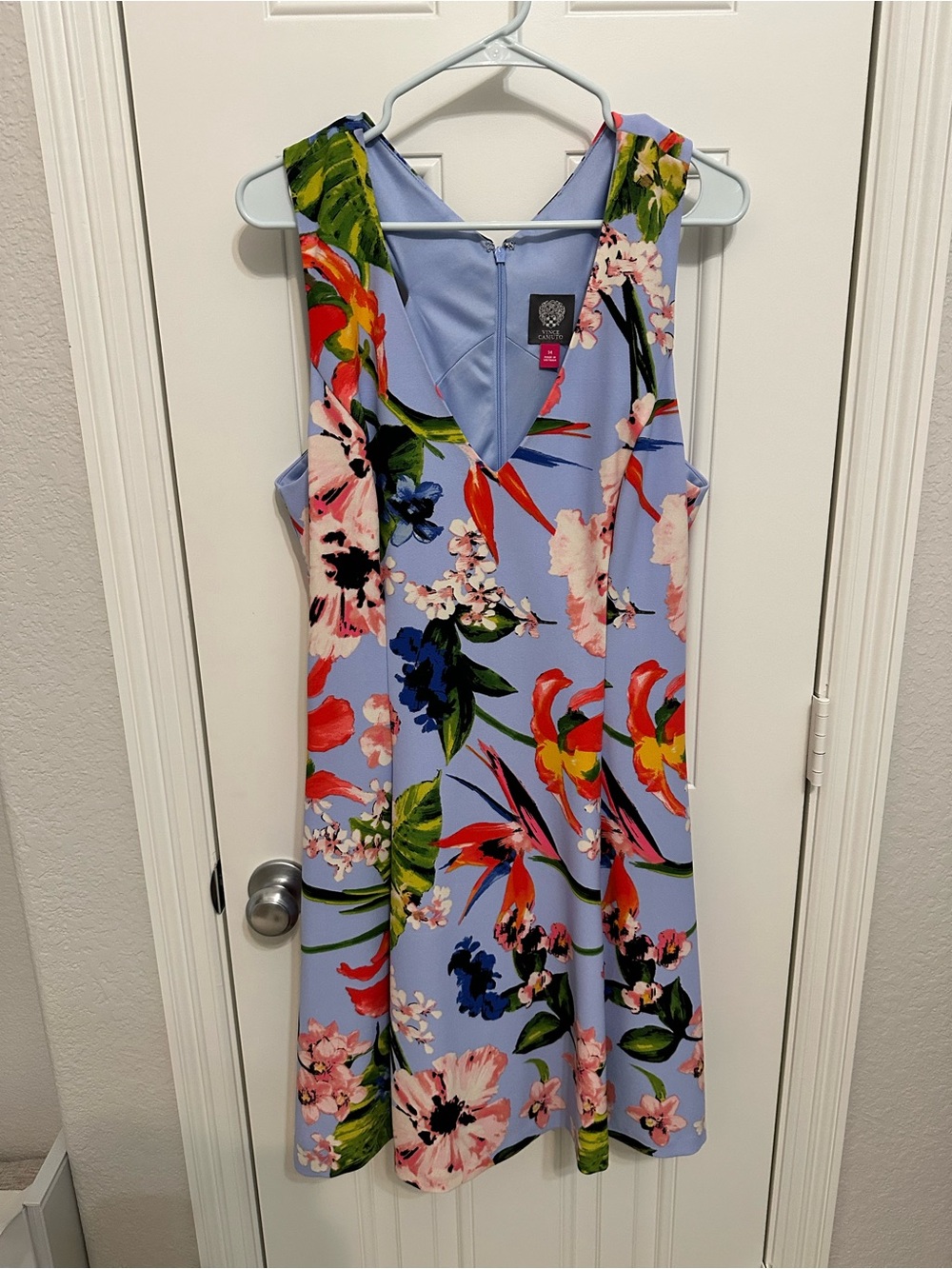 Vince Camuto floral A line dress